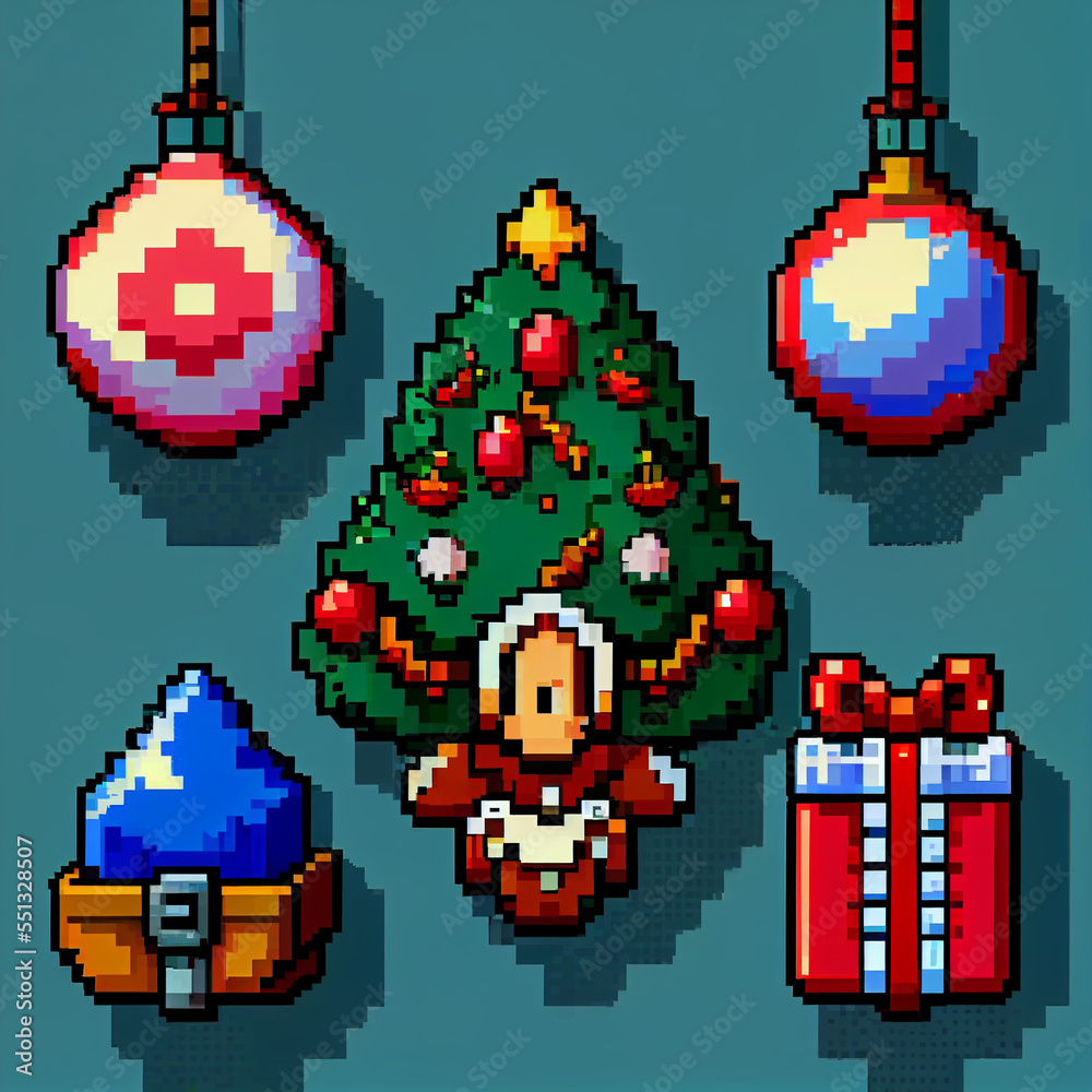 Pixel Art Christmas