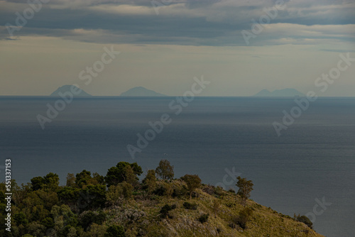Le isole Eolie viste da Palermo