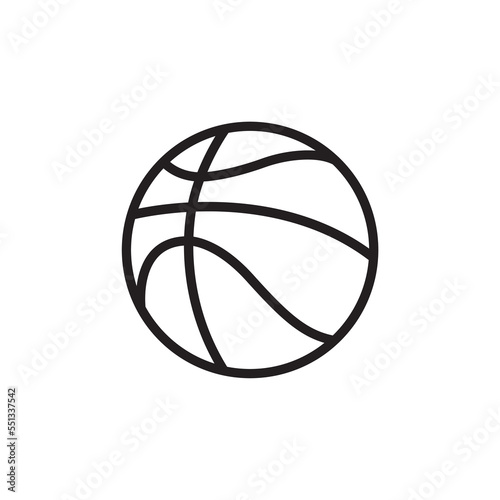 basketball icon design vector template