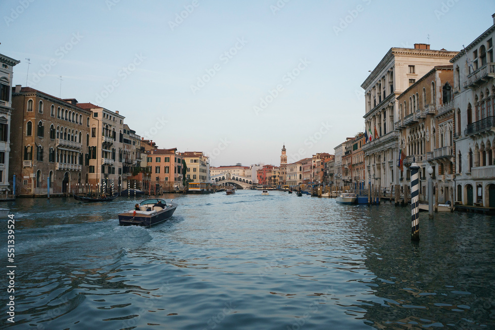Bridge and canal Venice