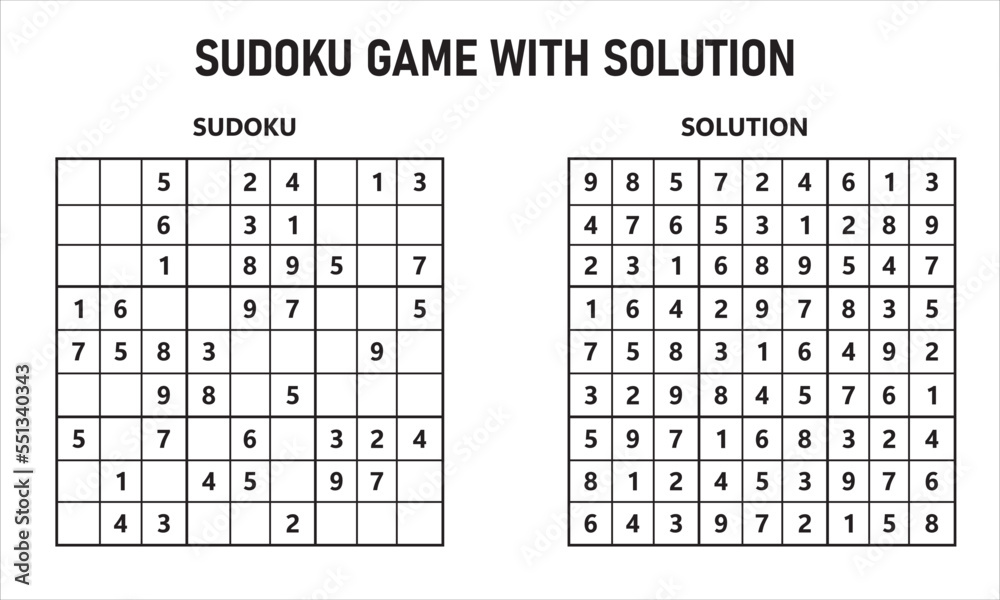 Sudoku Game With Solution Sudoku Game With Solution