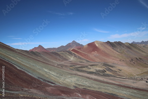 Vinicauca Mountain - "Montaña Siete Colores" near Cusco, Peru