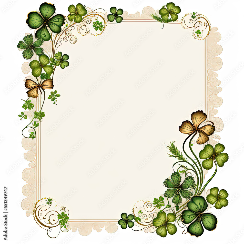 Shamrocks border generative ai Shamrocks border generative ai