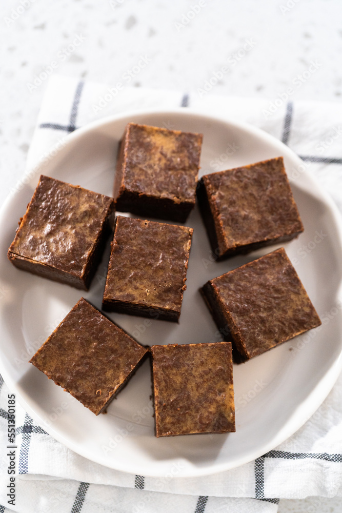 Homemade chocolate peanut butter fudge Homemade chocolate peanut butter fudge