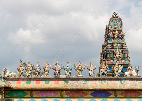 Canvas Print Hindu temple at Batu Caves in Kuala Lumpur Malaysia
