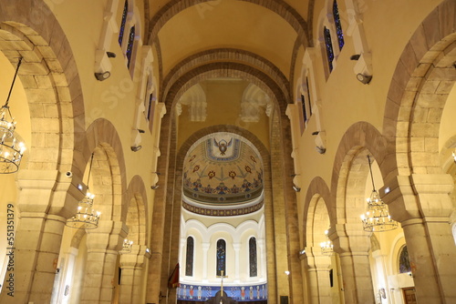 Basilique Notre Dame de la victoire, ville de Saint-Raphaël, département du Var, France