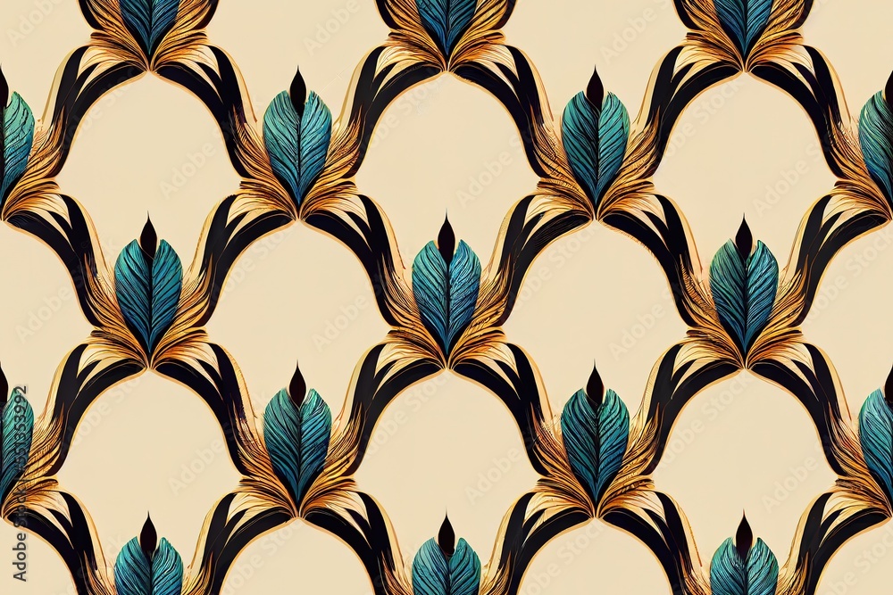 decorative floral pattern. repeat pattern for wallpaper, paper packaging, textile, curtains, duvet covers, print design, wedding invitations. Generative AI (27) decorative floral pattern. repeat pattern for wallpaper, paper packaging, textile, curtains, duvet covers, print design, wedding invitations. Generative AI (27)