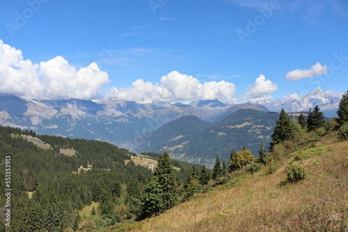 Mont Blanc massif Saint-Gervais-Les-Bains France Mont Joly 