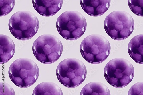 background with purple violet bubbles   abstract composition with violet waterdrops balls bubbles