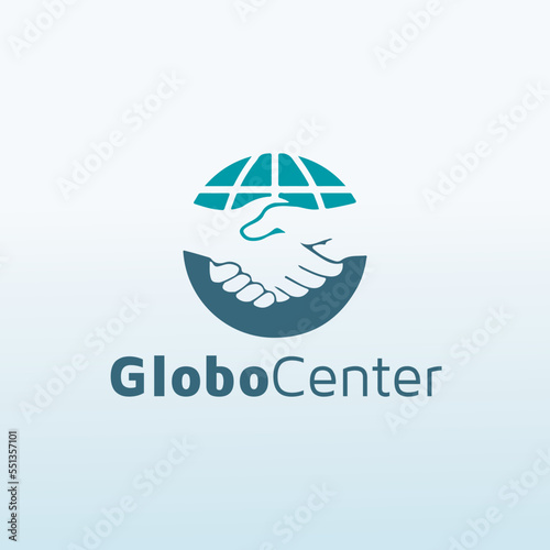 Immigration law firm vector logo design