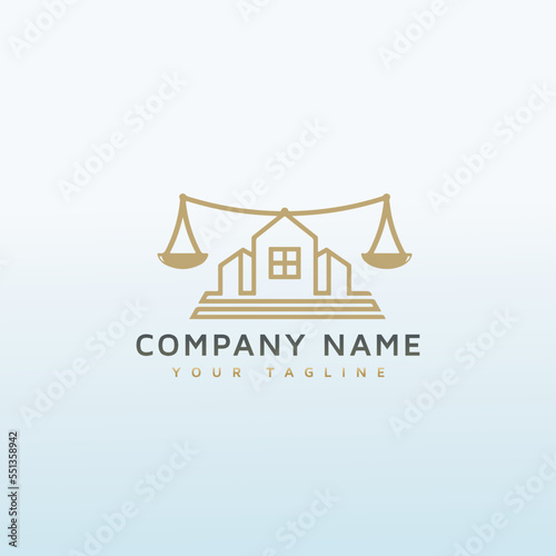 real estate law firm logo