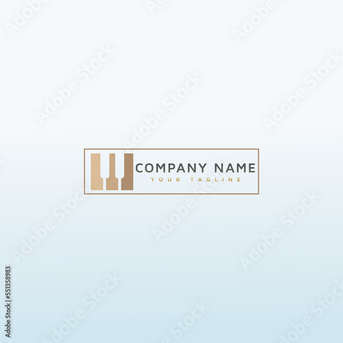 piano and keyboard repair company logo