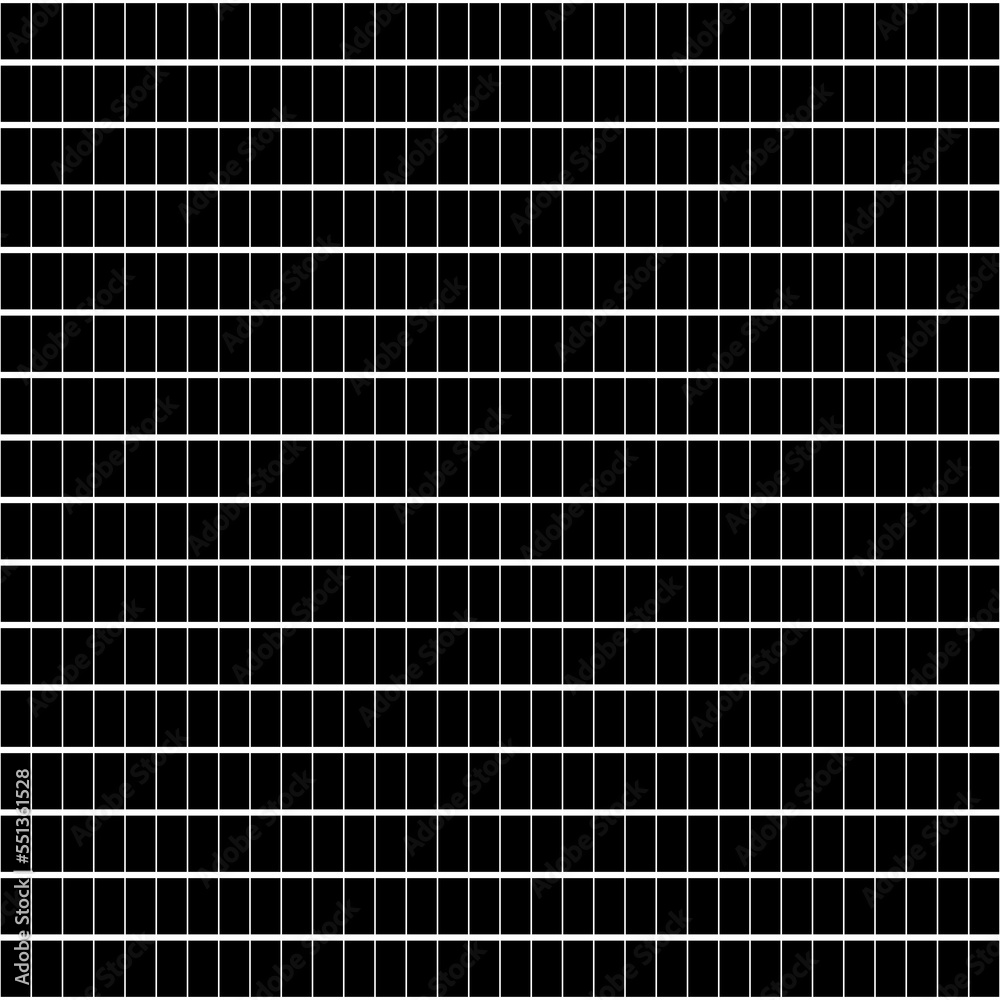 8K skyscraper front view mask map of many windows on its front facade ...
