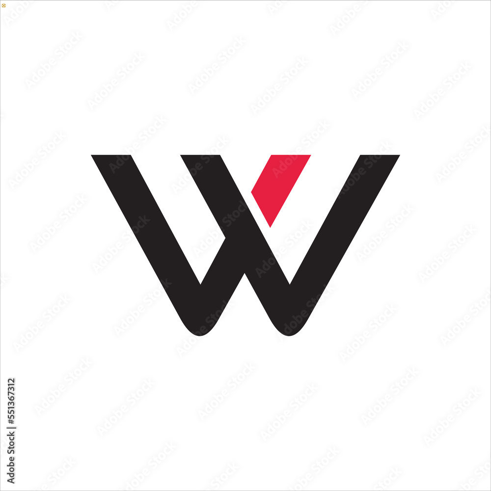 letter xw logo vector template letter xw logo vector template