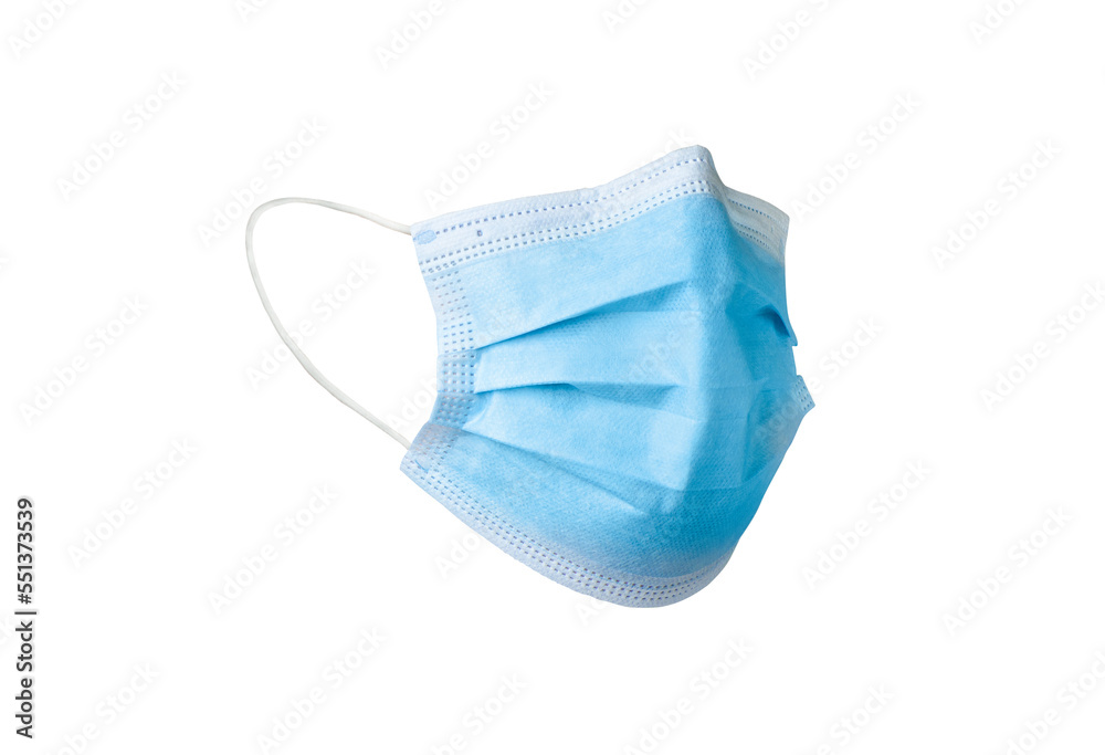 Medical face mask isolated Medical face mask isolated