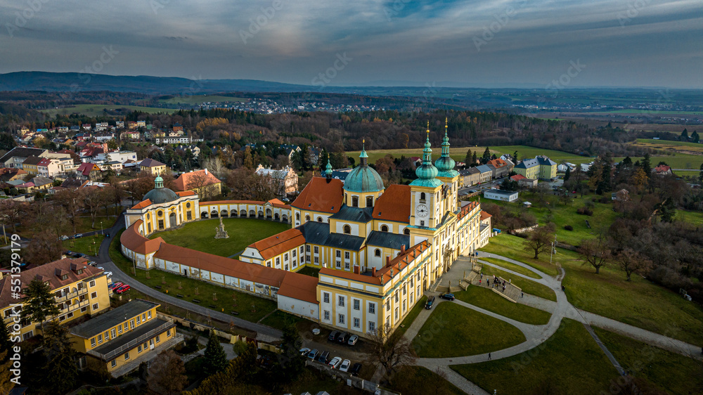 Fototapeta premium Cathedral, Holly Hill, Olomouc