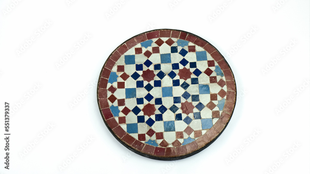 Table mosaic Moroccan artisanal hand made Table mosaic Moroccan artisanal hand made