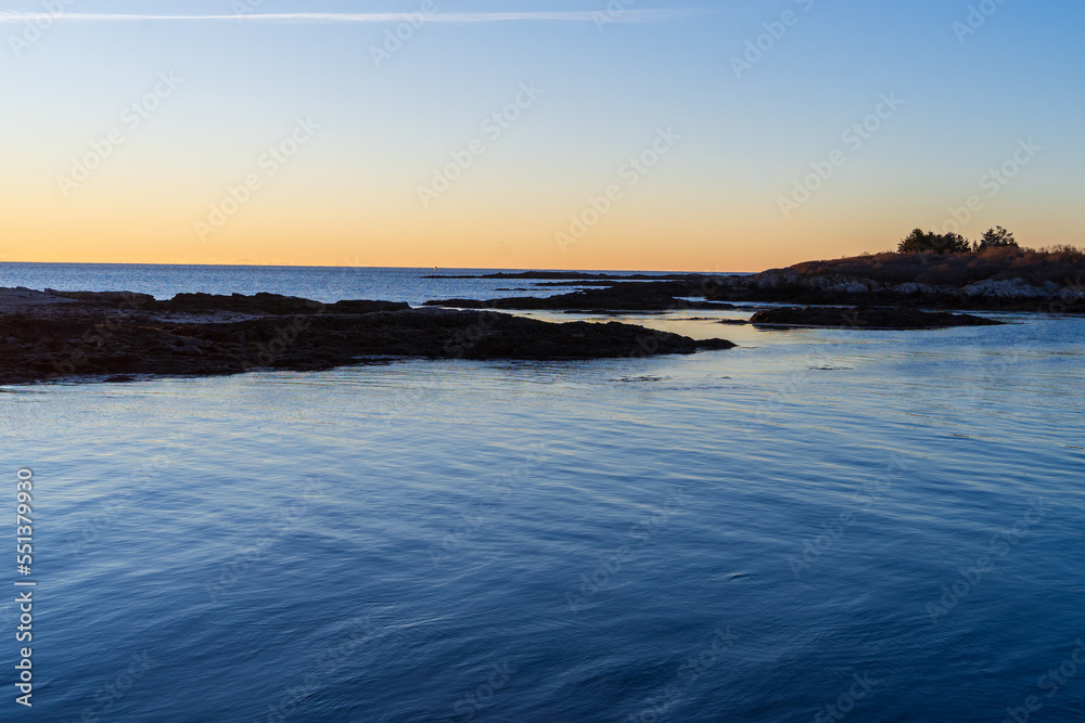Sunrise at Bailey Island, Maine