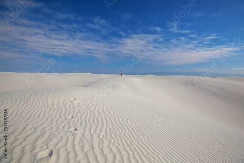 Hike in White sand