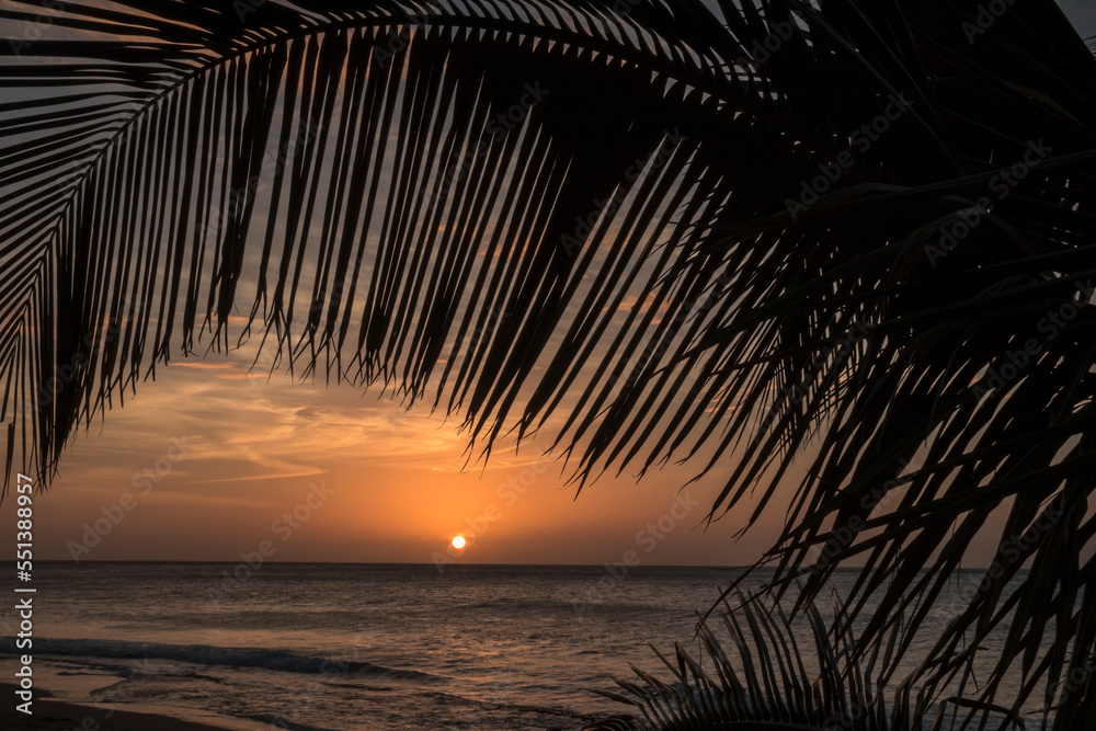 Coucher de soleil en Guadeloupe Antilles Française Coucher de soleil en Guadeloupe Antilles Française
