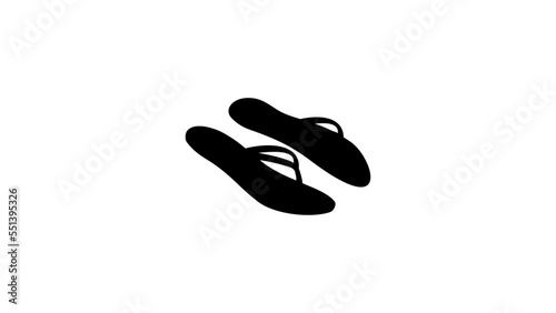 flip-flops silhouette