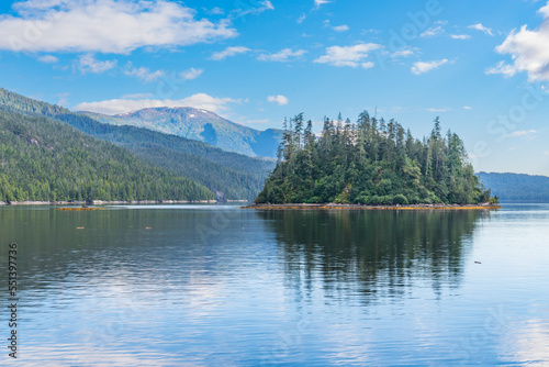 Islands in Misty Fjords National Monument near Juneau, Alaska photo