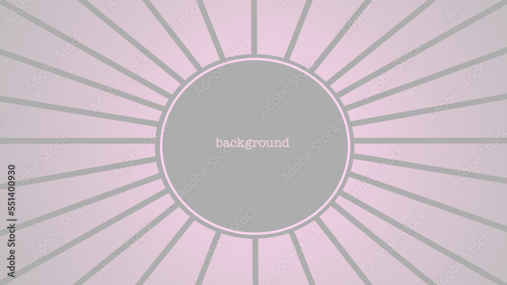 pink and grey background with frame for text