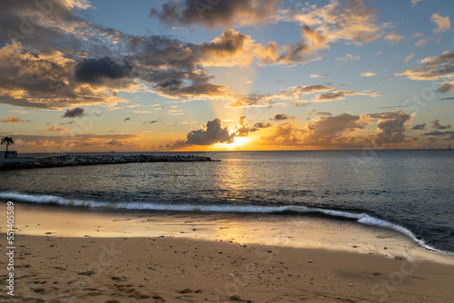 sunset on the beach © Chris
