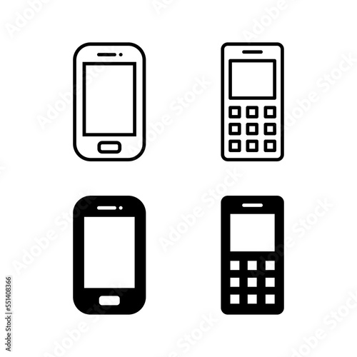 Phone icon vector for web and mobile app. Call sign and symbol. telephone symbol