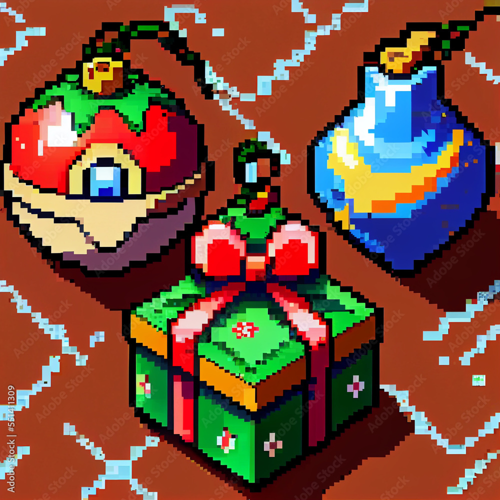 Pixel Art Christmas Pixel Art Christmas