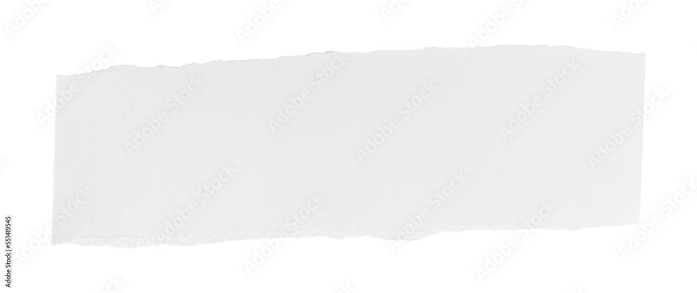 White ripped piece of paper isolated on transparent background PNG file White ripped piece of paper isolated on transparent background PNG file