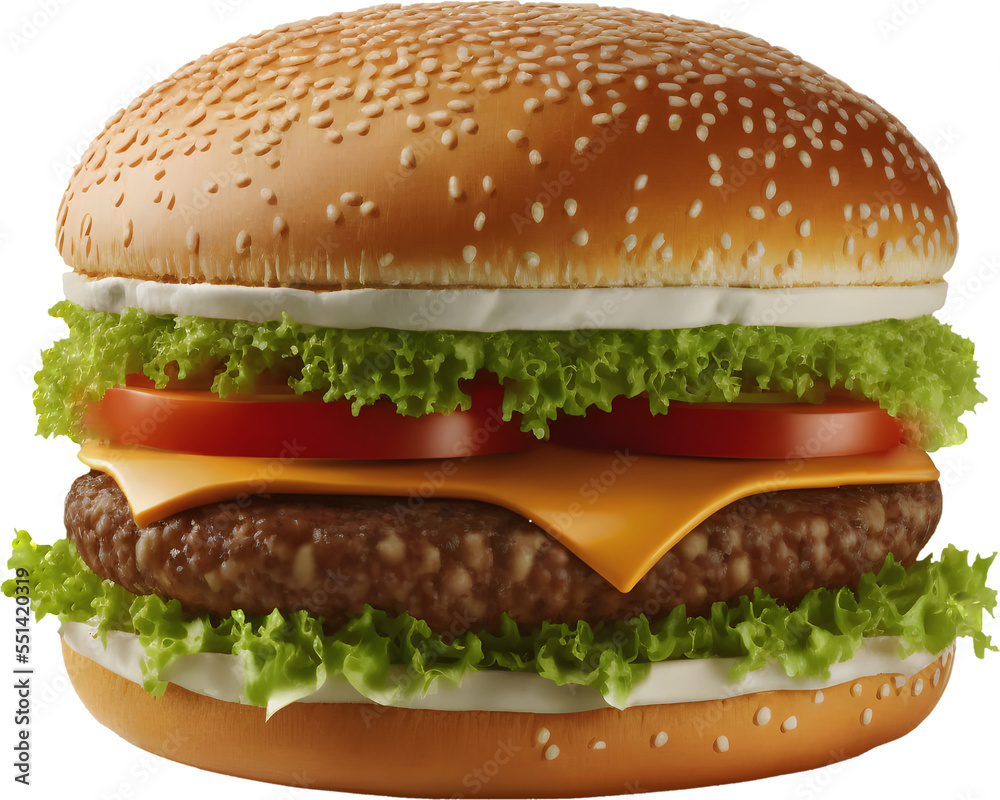 Hamburger Transparent Background