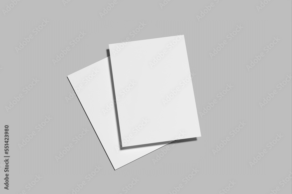 A4 Flyer Blank Mockup A4 Flyer Blank Mockup
