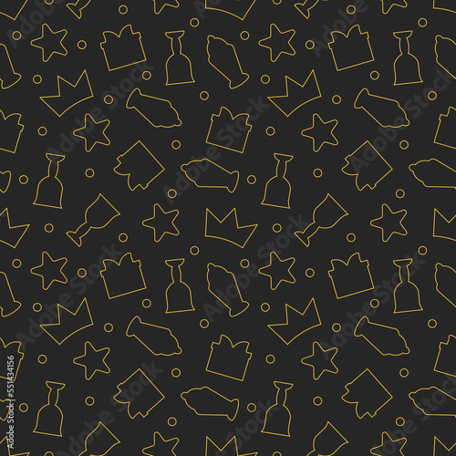 Happy Epiphany Day Seamless Pattern Design Christian Festival to Faith in Template Hand Drawn Cartoon Flat Illustration
