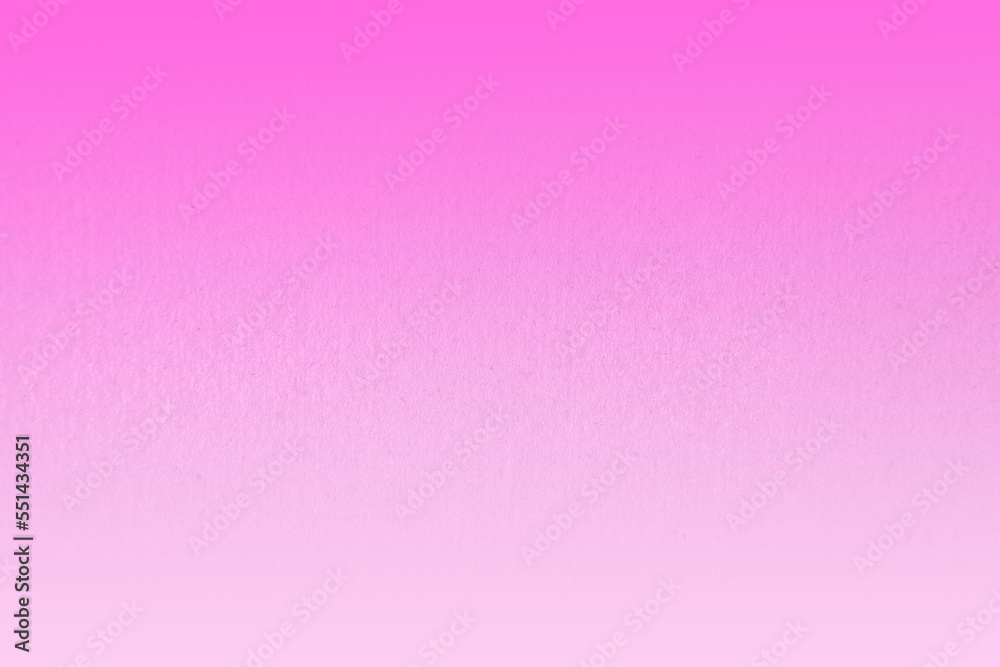 Solid light pink shade color gradation paint on recycled cardboard box ...