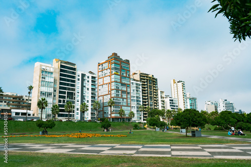 Peru luxury condominiums located near the Miraflores Lima Malecón promenade