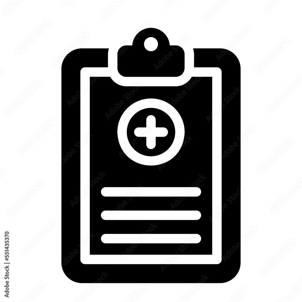 medical prescription glyph icon medical prescription glyph icon