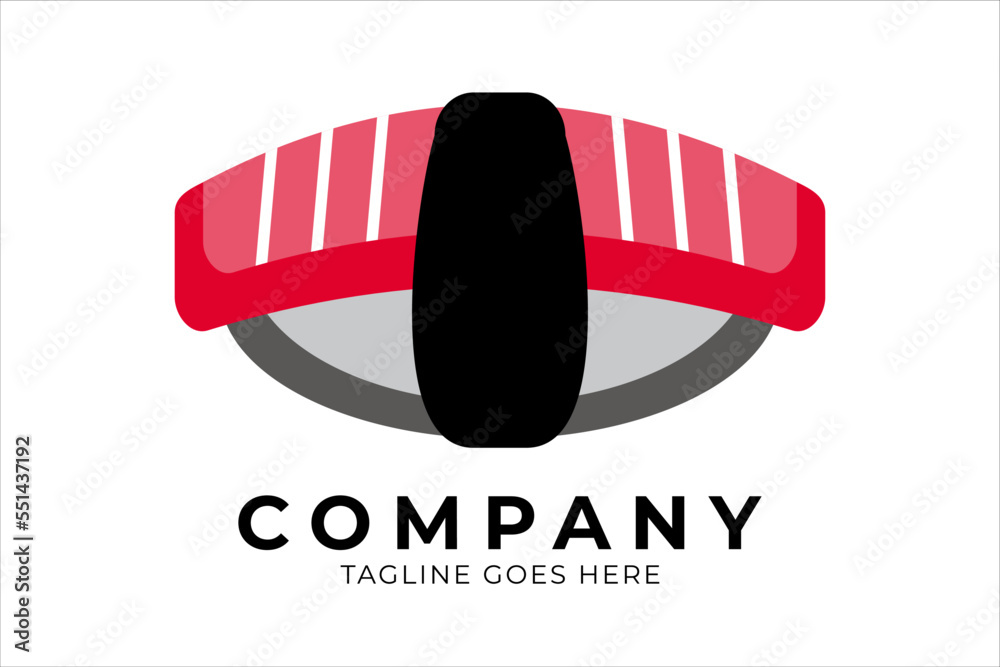 Sushi Salmon Sake Symbol Icon Vector Illustration Sushi Salmon Sake Symbol Icon Vector Illustration