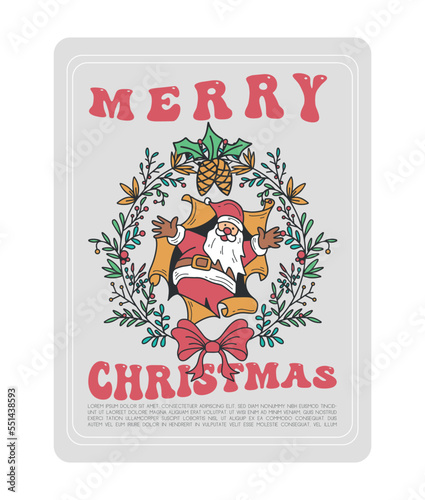 Christmas Card Illustration Design