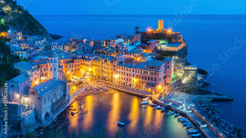 Idyllic landscape of Vernazza, Cinque Terre, Italy