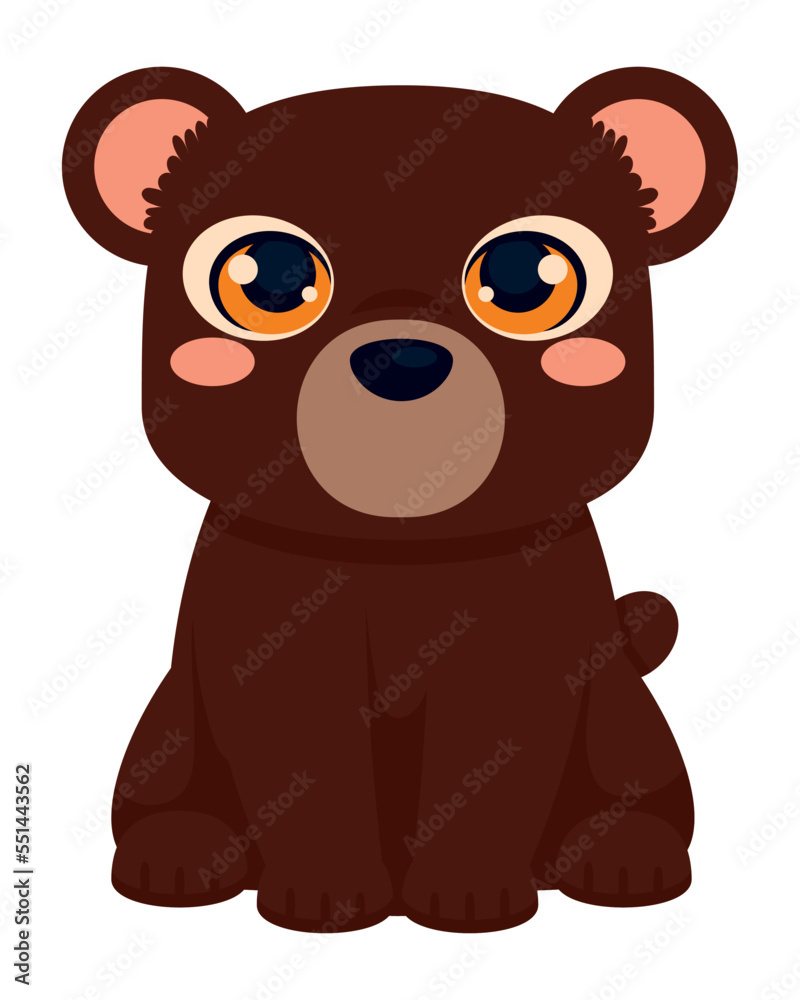 Fototapeta premium bear cute animal