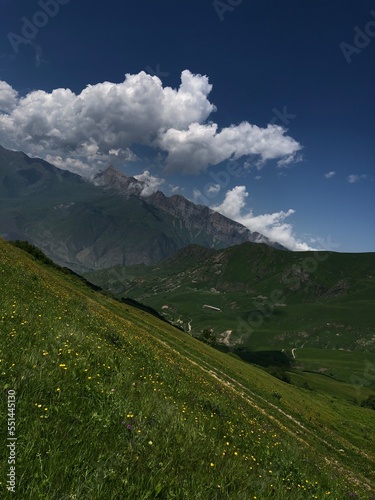 landscape in the mountains