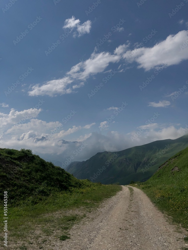 road in the mountains