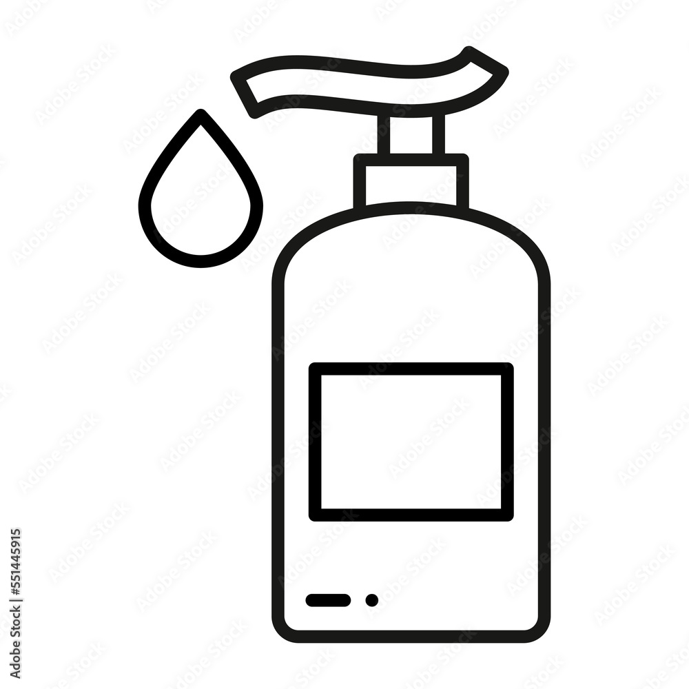 sanitizer for hand cleaning in simple icon sanitizer for hand cleaning in simple icon