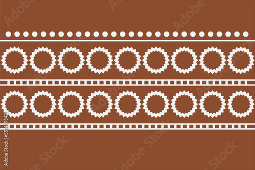 seamless knitted pattern with lace