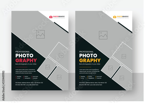 Professional Photographer Business Flyer, Wedding celebration