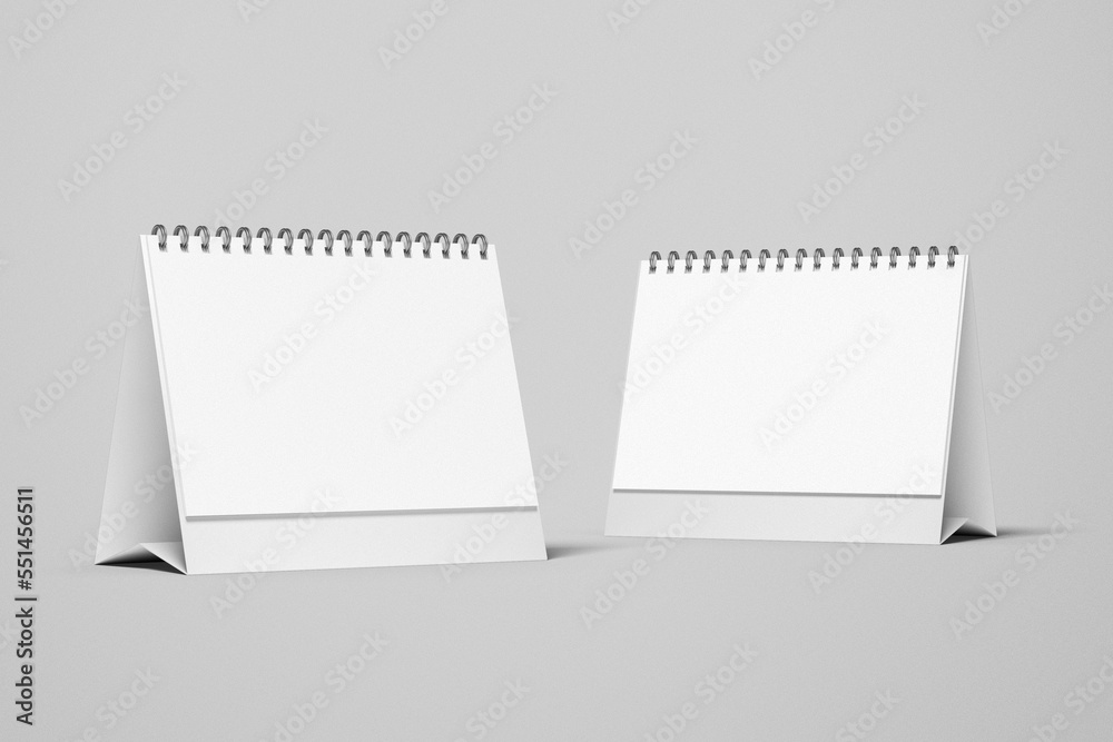 Desk calendar mockup blank Desk calendar mockup blank