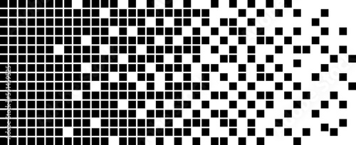 black white disintegration effect background