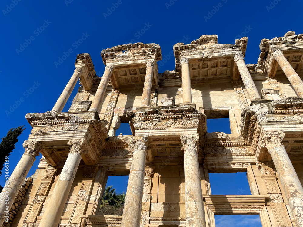 Library of Celsus in Ephesus ancient city Library of Celsus in Ephesus ancient city