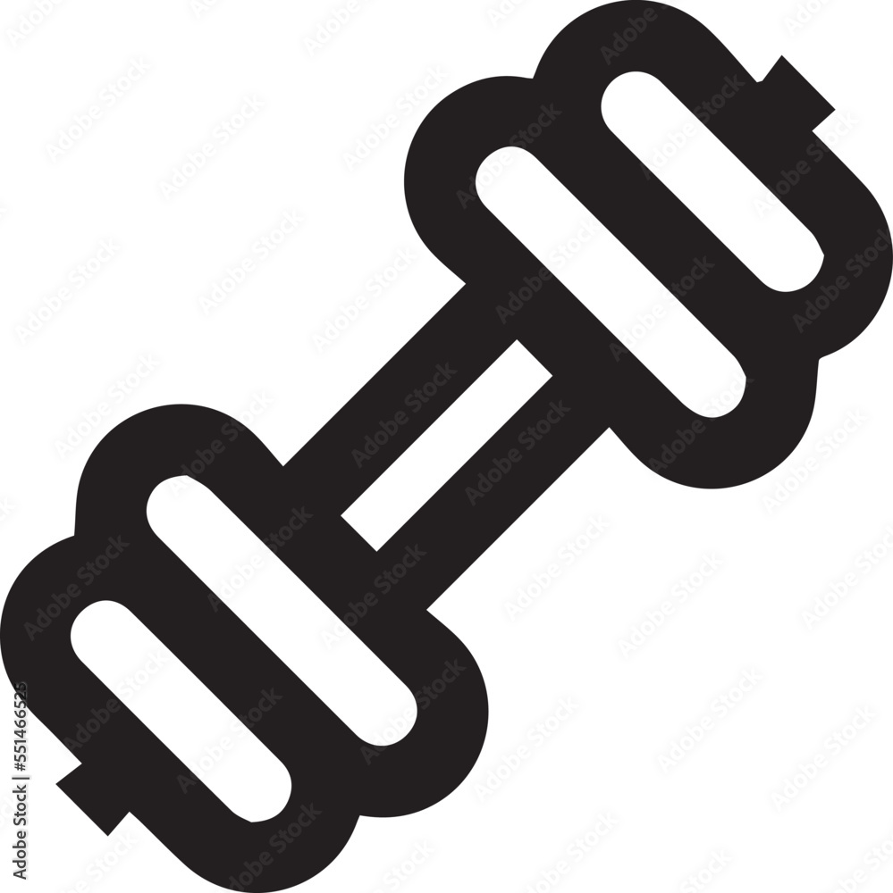 Dumbbell and Barbell line. Simple vector modern icon design illustration.
Dumbbell and Barbell line. Simple vector modern icon design illustration.